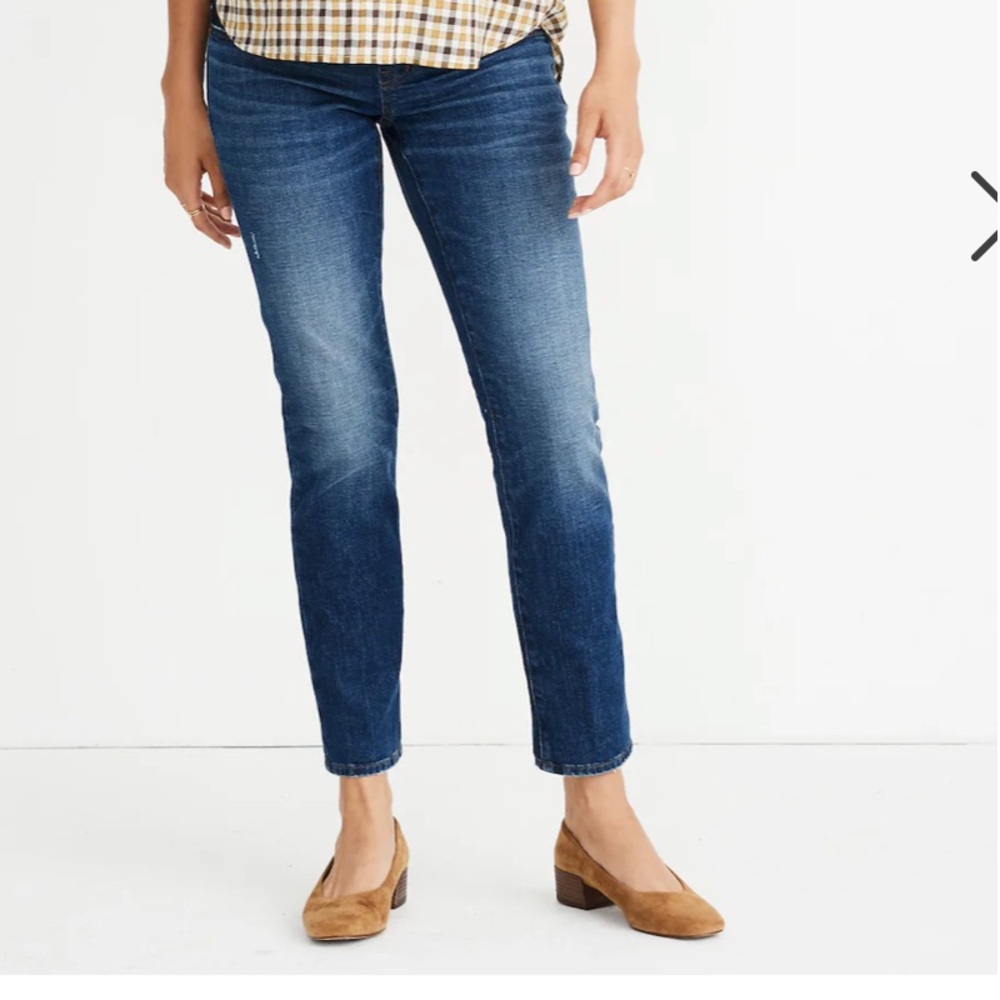 Madewell Maternity Slim Boyfriend Jean